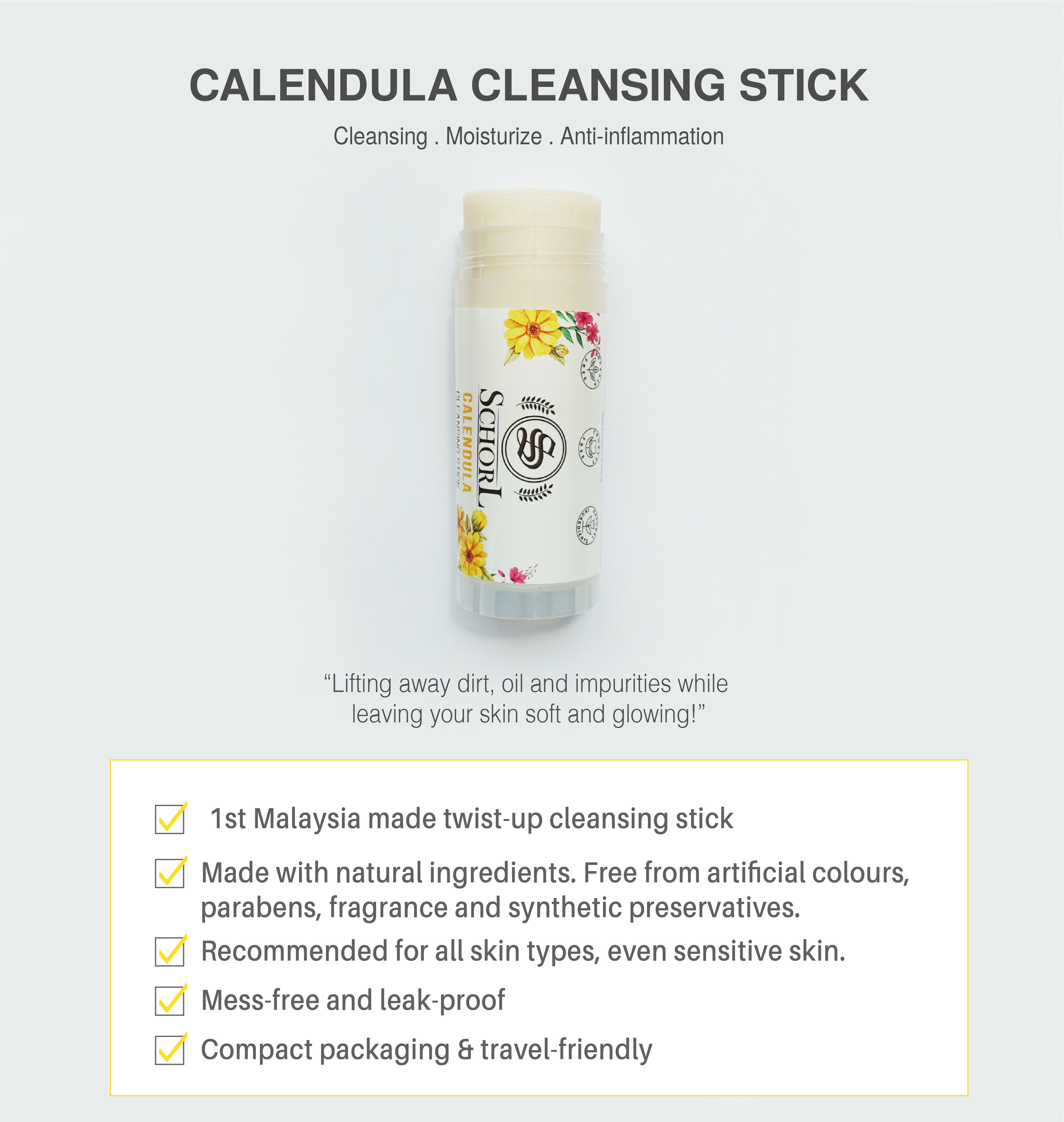 Calendula Cleansing Stick