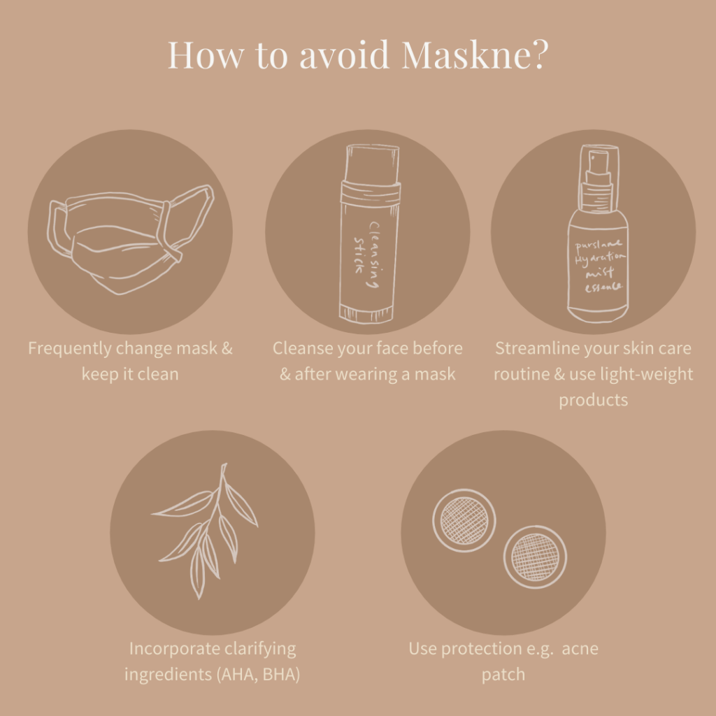 how to avoid Maskne?